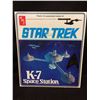 Image 1 : New Sealed Amt Star Trek K-7 Space Station Model Kit 2010