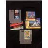 Image 1 : NINTENDO VIDEO GAME LOT (MARIO BROS/DUCK HUNT, RBI BASEBALL, TRACK & FIELD II)