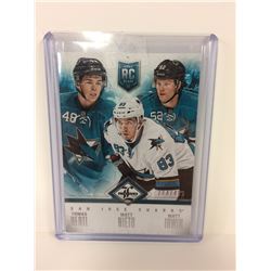 2012-13 LIMITED - HERTL/NIETO/IRWIN ROOKIE REDEMPTION #R-SJS 234/499