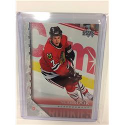BRENT SEABROOK 2005-06 UPPER DECK YOUNG GUNS ROOKIES RC