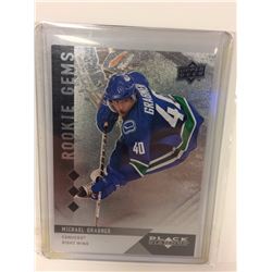 2009-10 Black Diamond #177 Michael Grabner Rookie Gems Triple RC NY Rangers