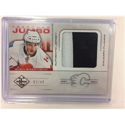 2012/13 Panini Limited Freshman Jumbo Materials Prime Sven Baertschi 03/49