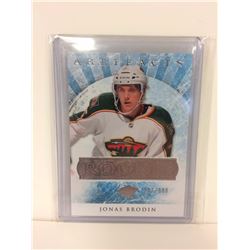 2012-13 ARTIFACTS - JONAS BRODIN  ROOKIE 217/699