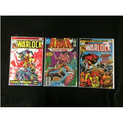 WARLOCK & ARAK COMIC BOOK LOT