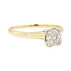Image 1 : 0.25 ctw Diamond Ring - 14KT Yellow Gold