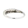 Image 3 : 0.10 ctw Diamond Ring - 14KT White Gold