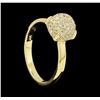 Image 4 : 0.46 ctw Diamond Ring - 14KT Yellow Gold
