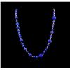 Image 1 : Lapis Necklace - 14KT Yellow Gold