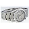 Image 2 : Rolex Mens SS Slate Grey Index Dial White Gold Fluted Oyster Band Datejust Wrist