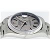 Image 8 : Rolex Mens SS Slate Grey Index Dial White Gold Fluted Oyster Band Datejust Wrist