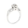 Image 4 : 0.20 ctw Diamond Ring - 14KT White Gold