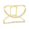 Image 2 : 0.15 ctw Diamond Ring - 14KT Yellow Gold