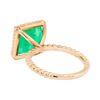 Image 3 : 5.09 ctw Emerald Ring - 14KT Rose Gold