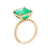 Image 4 : 5.09 ctw Emerald Ring - 14KT Rose Gold