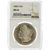 Image 1 : 1880-S NGC MS63 Morgan Silver Dollar