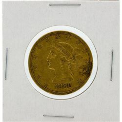 1880-S $10 VF Liberty Head Eagle Gold Coin