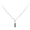 Image 1 : Bulgari "Parentesi" Pendant - 18KT White Gold