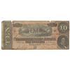 Image 1 : 1864 $10 The Confederate States of America Note T-68 CC