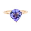 Image 2 : 3.36 ctw Tanzanite Ring - 14KT Rose Gold