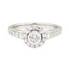 Image 2 : 1.05 ctw Diamond Ring - 14KT White Gold