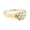 Image 1 : 0.20 ctw Diamond Ring - 14KT Yellow Gold
