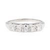 Image 2 : 0.20 ctw Diamond Ring - 14KT White Gold