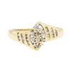 Image 2 : 0.25 ctw Diamond Ring - 10KT Yellow Gold