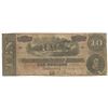 Image 1 : 1864 $10 The Confederate States of America Note T-68 CC