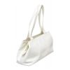 Image 3 : Chanel White Caviar Leather Double Handle Shoulder Bag