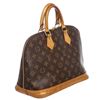 Image 3 : Louis Vuitton Monogram Canvas Leather Alma MM Handbag