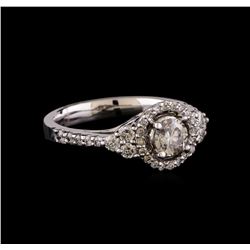 1.08 ctw Diamond Ring - 14KT White Gold