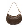 Image 1 : Louis Vuitton Monogram Canvas Leather Croissant MM Shoulder Bag