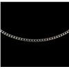 Image 2 : 16" Spiga Chain Necklace - 14KT White Gold