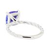Image 3 : 2.24 ctw Tanzanite Ring - 14KT White Gold