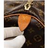 Image 5 : Louis Vuitton Monogram Canvas Leather Keepall 55 cm Duffle Bag Luggage