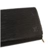 Image 5 : Louis Vuitton Black Epi Leather Billets Tresor Wallet