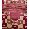 Image 9 : Gucci Beige Brown Monogram Canvas Pink Leather Tote Shoulder Bag