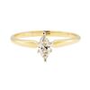 Image 2 : 0.25 ctw Diamond Solitaire Ring - 14KT Yellow Gold