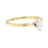 Image 1 : 0.25 ctw Diamond Ring - 14KT Yellow Gold