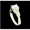 Image 7 : 1.23 ctw Diamond Ring - Platinum
