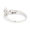 Image 3 : 0.25 ctw Diamond Engagement Ring - 14KT White Gold