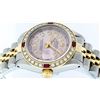 Image 8 : Rolex Two-Tone Diamond and Ruby DateJust Ladies Watch