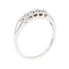 Image 4 : 0.10 ctw Diamond Ring - 14KT White Gold