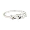 Image 1 : 0.05 ctw Diamond Ring - 14KT White Gold