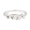 Image 2 : 0.05 ctw Diamond Ring - 14KT White Gold