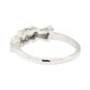 Image 3 : 0.05 ctw Diamond Ring - 14KT White Gold
