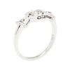 Image 4 : 0.05 ctw Diamond Ring - 14KT White Gold