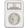 Image 1 : 1881-S MS63 NGC Morgan Silver Dollar