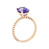 Image 5 : 2.93 ctw Tanzanite Ring - 14KT Rose Gold