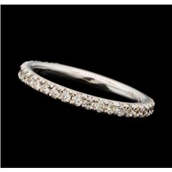 0.38 ctw Diamond Band - 18KT White Gold